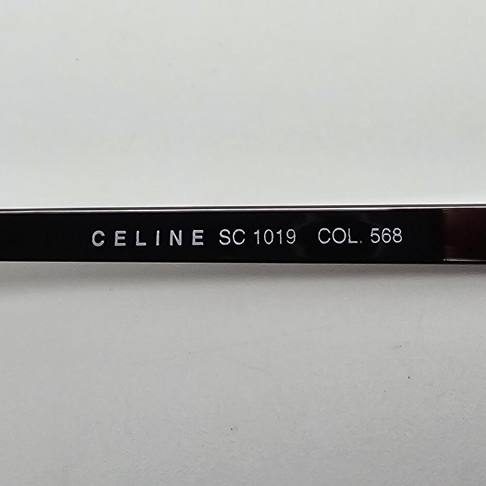 Celine SC1019 Col. 568 Gunmetal Frame Grey Gradient Lens Sunglasses Italy 51mm - Picture 8 of 16